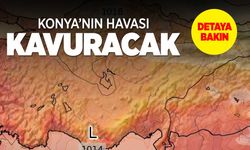 Konya Soğuğu Beklerken Kavurucu Sıcak Geliyor