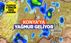 Konya'da Kasım Ayına Yağış Müjdesi