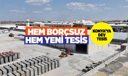 Konya'nın Borçsuz Belediyesinden Yeni Fabrika