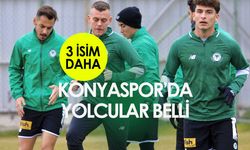 Konyaspor'da 3 Yolcu Daha Var