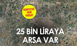 Çumra'da 25 Bin Liraya Arsa Fırsatı!