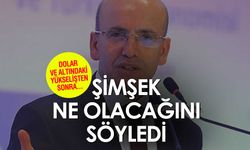 Mehmet Şimşek'ten Dolar ve Altın Fiyatları Sonrası Manidar Açıklama