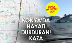 Konya'da Sürücülerin Uymadığı Kural Başkalarının Başına Bela Oldu