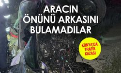 Aracın önünü arkasını bulamadılar