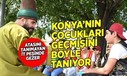 Konya'nın çocukları böyle yetişiyor! Atasını tanımayan it peşinde gezer