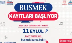 BUSMEK Kayıtları Başladı