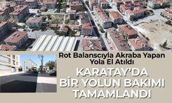 Konya'da Rot Balanscıyla Akraba Yapan Yola Nihayet Asfalt Serildi