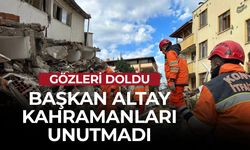 6 Şubat Depremlerinde Hayat Kurtaran İtfaiyecilere Başkan Altay’dan Tebrik Ziyareti