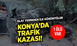 Hotamış'ta Feci Kaza! Araç Hurdaya Döndü, 1 Ölü 1 Yaralı