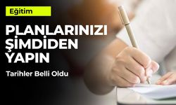 2024-2025 Eğitim Öğretim Yılı İlk Ara Tatili Belli Oldu!