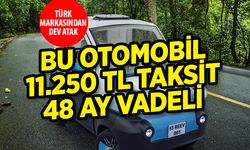 Türkiye'de üretilen bu otomobil sadece 280 bin lira ve 48 ay vadeli