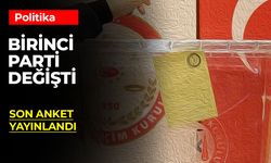 Son Anket Sonuçları: AK Parti Yeniden Birinci Parti Konumuna Yükseldi