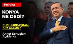 Di-En Anketi: Konya'da Erdoğan'ın Oylarında Düşüş, Ancak Destek Devam Ediyor