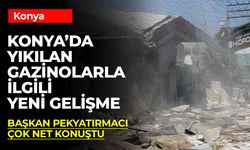 Konya Yıkılan Gazinoların Yerine Ne Yapılacak?