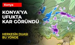 Konya’da Kar Hasreti Bitiyor: İlk Kar Yağışı Pazar Günü Bekleniyor