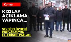 Kızılay'ın Açıklaması Seydişehir'deki Oyunu Deşifre Etti