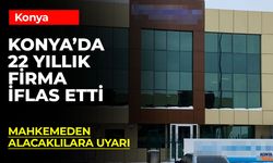 Konya'da 23 Yıllık ALS Hidrolik İflas Etti