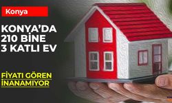 Konya'da Köy Hayatı Hayali Kuranlara Müjde! 210 Bin TL'ye 3 Katlı Ev Fırsatı!