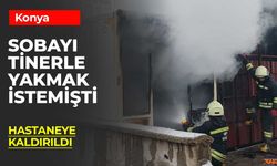 Seydişehir’de Boya Atölyesinde Sobayı Tinerle Yaktı, Yüzü ve Ellerinden Yaralandı