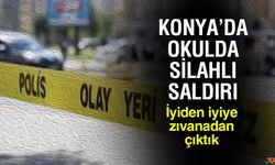 Konya'da Okula Saldırı: Öğretmen Silahla Yaralandı