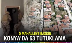 Konya’da 80 Operasyonda 63 Tutuklama