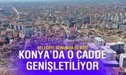 Meram'daki caddeye genişletme kararı