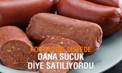 Konya'da Skandal! Dana Sucuk Diye Satılan Üründe Deri ve Kanatlı Eti Çıktı