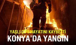 Konya'da Müstakil Evde Yangın Faciası: Yaşlı Çift Hayatını Kaybetti