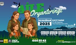Kayıtları takip edin! Konya'da aile oryantiringi başlıyor