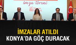 Konya'da göçün durması bu imzaya bağlı