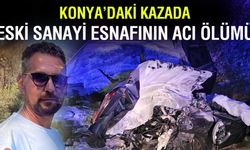 Konya'da feci kaza: Otobüsle çarpışan otomobil sürücüsü hayatını kaybetti