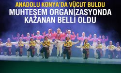 Konya Halk Oyunları Ligi finalinde Sancak Ortaokulu birinci, Mustafa Bülbül Ortaokulu ikinci, Cumhuriyet Ahmet Haşhaş Or