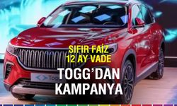 Togg’a Haziran Ayına Özel Faizsiz Kredi Desteği!