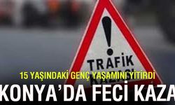 Konya'nın Beyşehir ilçesinde motosikletli genç öğrenci servisiyle çarpıştı: 15 yaşındaki sürücü hayatını kaybetti