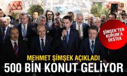 Şimşek’ten Kritik Açıklama: 500 Bin Sosyal Konut Geliyor!