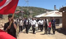 Hadim'de örnek düğün!