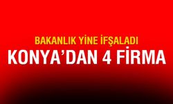 Tarım Bakanlığı Yine İfşaladı: Konya’dan 4 Firma Listede