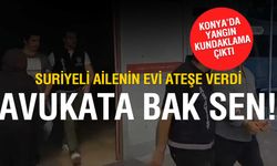 Konya'da Kundaklama