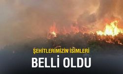 Orman Şehitlerimizin İsimleri Belli Oldu