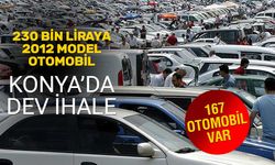 Konya Emniyeti’nden Dev Takas: 270 Bin TL’ye 2012 Model Otomobil!