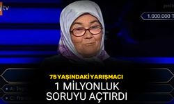 75 Yaşındaki Yarışmacı Milyonluk Soruyu Açtırdı