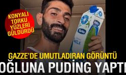 Gazze'de Torku'lu Puding Yüzleri Güldürdü