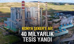 Konya Şeker’e Bağlı Kangal Termik Santrali’nde Yangın Çıktı
