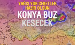 Konya’da sıcaklık 15 derece birden düşüyor: Meteoroloji’den rüzgar uyarısı