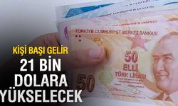 Kişi Başı Gelir 21 Bin Dolara Yükselecek