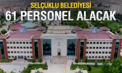 Selçuklu Belediyesi 61 Personel Alımı İçin Başvurular Başladı