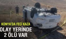 Yunak'ta trafik kazası: 2 kişi hayatını kaybetti