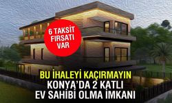 Konya’da 2 Katlı Ev Fırsatı! Tek Daire Parasına Arsa Satışı Başlıyor