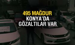 495 mağdur ve Konya'da gözaltılar var