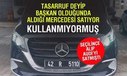 Başkana lüks araç dayanmıyor! Kendi aldırdığı Mercedes’i de satıyor